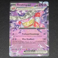 Slowking ex 086/193 Double Rare Paldea Evolved Pokemon Holo Lightly Played - Image 1