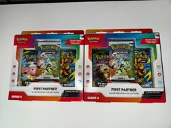 Pokemon TCG: First Partner Illustration Collection Series 2 NEW X2 - Image 1