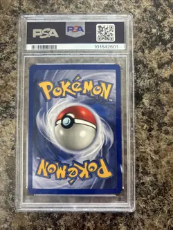 1999 Pokemon TCG Machamp Holo Rare 1st Edition Base Set #8/102 PSA - Image 2