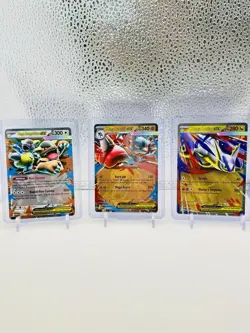 Pokemon TCG Mega Evolution Double Rare Lot Mega Lucario Mega Venusaur 8 Cards - Image 2