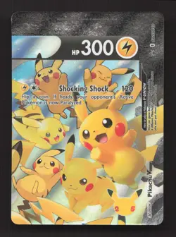 Pikachu V-Union SWSH140 Holo Promo Sword & Shield Promo Pokemon Near Mint - Image 1