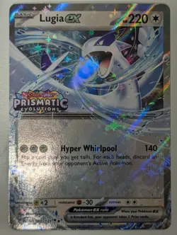 Pokemon Lugia Ex Prismatische Entwicklung 082/131 Stamp Rossmann Exklusiv NM EN - Image 1