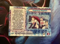 2000 Topps Pokemon The Movie 2000 Non Holo Magikarp Mayhem #20 Blue Label - Image 2