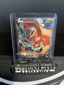 Pokemon Charizard V 154/172 Alternate Art Brilliant Stars NM+ GRADING CANDIDATE - Image 1