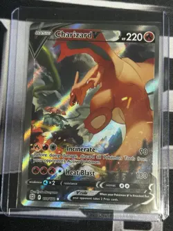 Pokemon Charizard V 154/172 Alternate Art Brilliant Stars NM+ GRADING CANDIDATE - Image 5