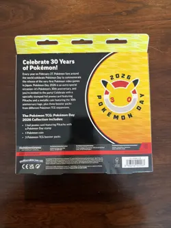 Pokemon Day 2026 Collection Box - NEW SEALED IN HAND - Image 2