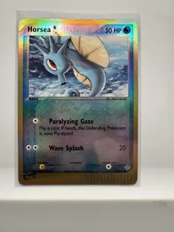 Horsea 58/97 Dragon Reverse Holo Pokemon E-Reader Expedition Rare (HP) - Image 1