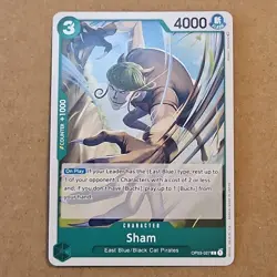 One Piece Sham (OP03-027/294) OP03 Pillars of Strength NM TCG CCG - Image 1