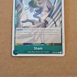 One Piece Sham (OP03-027/294) OP03 Pillars of Strength NM TCG CCG - Image 3