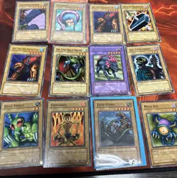 Collection Of 1st Edition Lob Legend Of Blue Eyes Yugioh Cards (13 Total) - Image 1