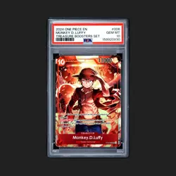 MONKEY D LUFFY ST10-006 PSA 10 GEM MINT One Piece TREASURE BOOSTERS SET English - Image 1