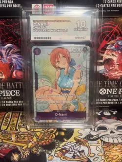 ACE 10 - O-Nami (Illustration Vol.1 Promo) OP05-062 One Piece TCG NOT PSA BGS - Image 1