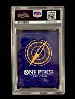 2025 One Piece Portgas D. Ace Secret Rare Alt Art #OP13-119 PSA 10 GEM MINT - Image 2