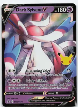 Dark Sylveon V - SWSH134 Promo Holo SWSH: Sword & Shield Promo Cards LP Pokemon - Image 1