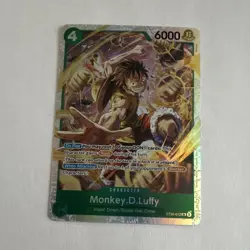 Bandai One Piece CCG Monkey D. Luffy ST30-012 Eng Alt Art Holo Cost 4 P6000 - Image 1