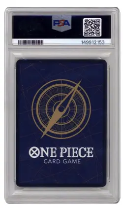 Bandai One Piece CCG Monkey D. Luffy OP11-118 EN Secret Rare Foil PSA 10 - Image 2