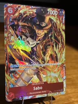 Sabo OP05-007 SR | One Piece TCG: Illustration Box Vol.5 English - Foil NM - Image 2