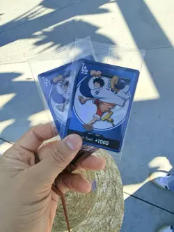 Monkey.D.Luffy (010) (Dodgers x ONE PIECE) EB02-010 1x One Piece Promotion Card - Image 1