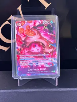One Piece Charlotte Linlin Rare Alt Art OP11-073 Near Mint - Image 1