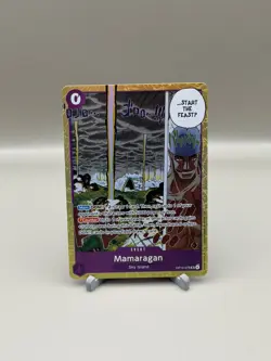 Mamaragan OP15-078 Super Rare Adventure on Kami's Island One Piece Foil NM - Image 1