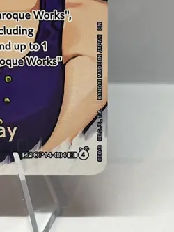Ms All Sunday SP Op14-084 Op16 English One Piece CCG - Image 2