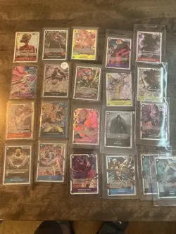 One Piece card lot 22 Cards! - Image 1