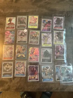 One Piece card lot 22 Cards! - Image 5