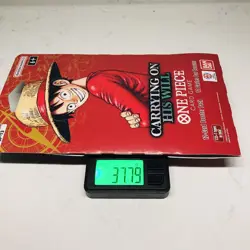 One Piece OP-13 Carrying On His Will Sleeved Booster Pack Heavy 37.84g - Image 4