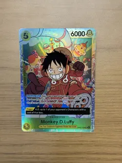 One Piece TCG - Monkey.D.Luffy - PRB02 - SR - OP07-109 NM - Image 1