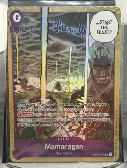 Bandai One Piece Card Game Mamaragan OP15-078 SR Foil EN - Image 1
