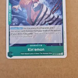 One Piece Kin'emon (026) (OP10-026/162) OP10 Royal Blood NM TCG CCG - Image 3