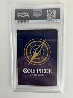 Monkey D. Luffy 2025 One Piece Magazine Vol 20 Promo Japanese ST21-014 SR PSA 10 - Image 2