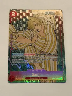 Sanji (English Version 1st Anniversary Set) OP01-013 One Piece Promotion Promo - Image 1