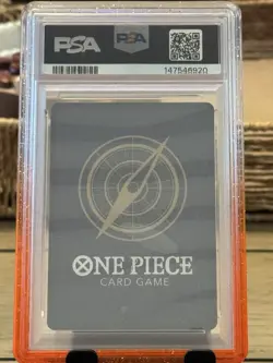 2025 ONE PIECE OP09-020 PRB02 COME WE'LL FIGHT YOU EVENT ALT ART SHANKS PSA 10 - Image 2