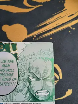 One Piece, OP12-039 3rd Anniversary, Zoro Manga Event, Luffy Is The Man ... NM/M - Image 4