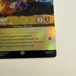 Disney Lorcana Wilds Unknown Woody Waiting for a Friend 205/204 Epic Foil - Image 5