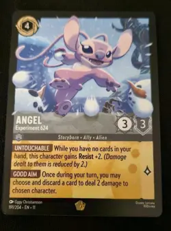Angel Disney Lorcana TCG Winterspell Non-Foil - Image 3
