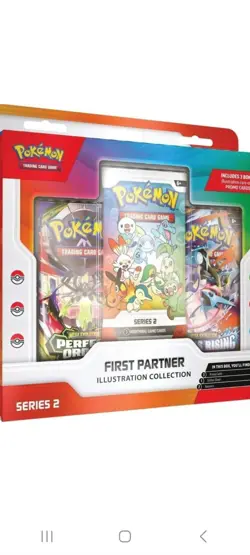 Pokemon First Partner Illustration Collection Series 2 Sealed FAST FREE SHIP! - Image 1