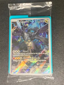 N's Zekrom MEP 031 - Pokemon Center Stamped Promo Pokemon Card - Sealed - Image 1