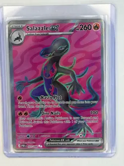 Pokemon TCG Salazzle ex 101/088 ME03 Perfect Order Ultra Rare Full Art Holo NM - Image 1