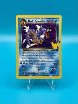 Pokemon TCG Dark Gyarados 8/82 Rare Holo Condition Celebrations NM - Image 1