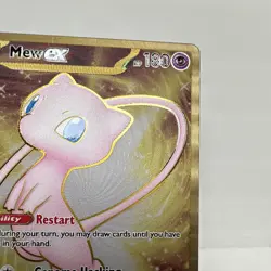 Mew ex - 205/165 - Pokemon TCG - METAL PROMO - 151 Ultra Premium Collection - NM - Image 2