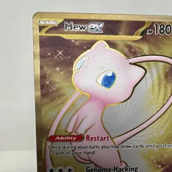 Mew ex - 205/165 - Pokemon TCG - METAL PROMO - 151 Ultra Premium Collection - NM - Image 3