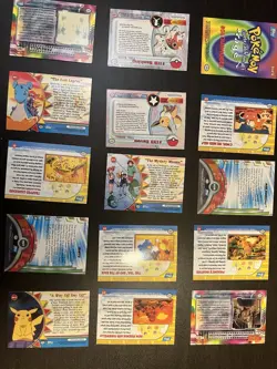 Large Topps Pokemon Pikachu’s Vacation + Orange Islands Story Card and more Lot - Image 2
