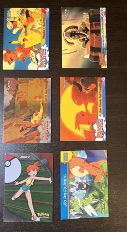 Large Topps Pokemon Pikachu’s Vacation + Orange Islands Story Card and more Lot - Image 3