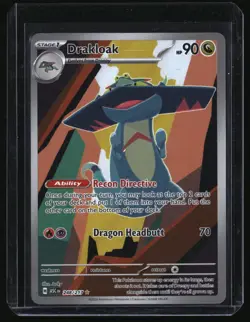 DRAKLOAK 248/217 ILLUSTRATION RARE ASCENDED HEROES POKEMON HOLO NEAR MINT - Image 1