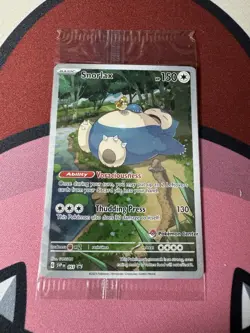 POKEMON CENTER EXCLUSIVE - SNORLAX 051 | S&V PROMO | SEALED! | SEND OFFERS! 🫡 - Image 1