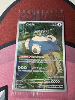 POKEMON CENTER EXCLUSIVE - SNORLAX 051 | S&V PROMO | SEALED! | SEND OFFERS! 🫡 - Image 2