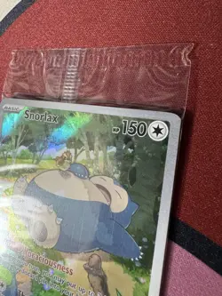 POKEMON CENTER EXCLUSIVE - SNORLAX 051 | S&V PROMO | SEALED! | SEND OFFERS! 🫡 - Image 3