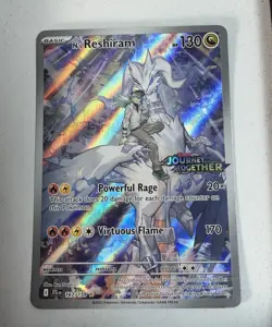 Pokemon TCG N's Reshiram 167/159 Journey Together Holo Illustration Rare NM - Image 1
